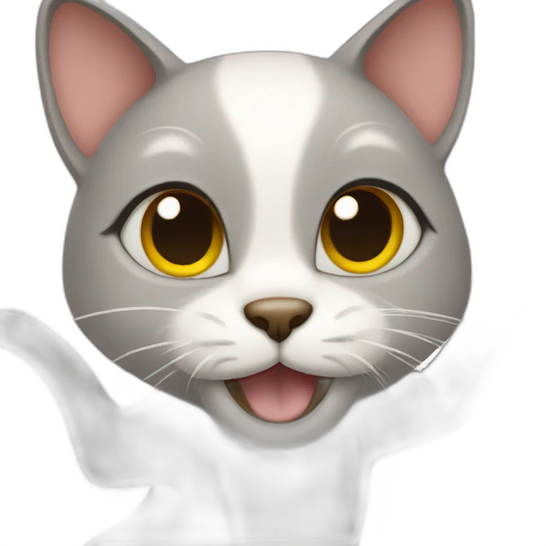 Dancing cat emoji