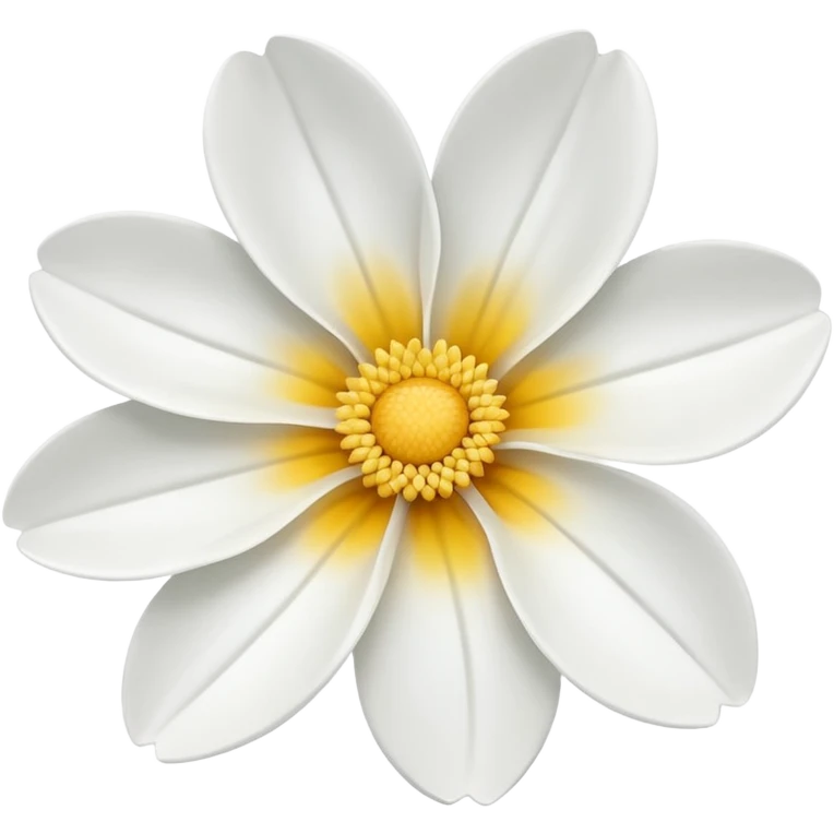 white flower emoji