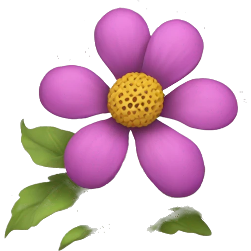 Aesthetic flower emoji