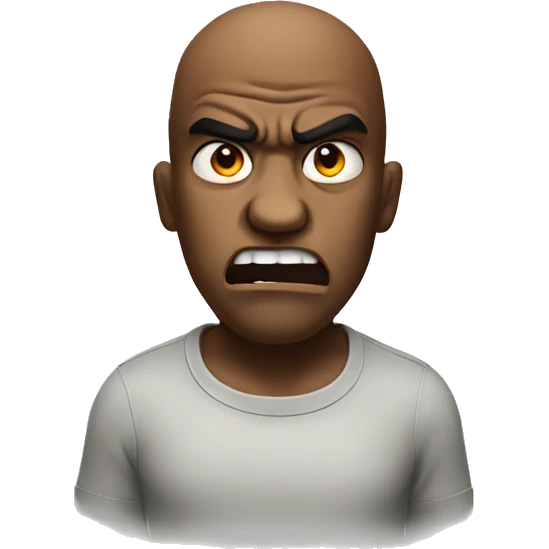 Angry emoji