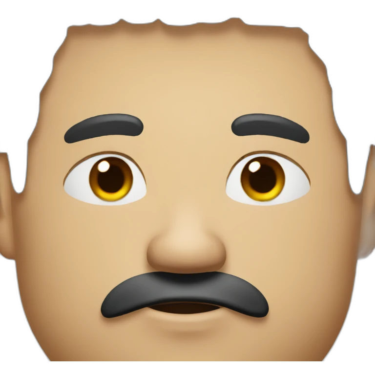 Gay dumb fat man with black hair emoji