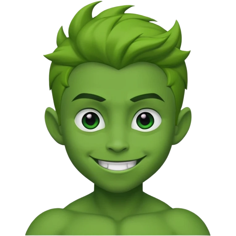 Teen Titans Beast Boy emoji