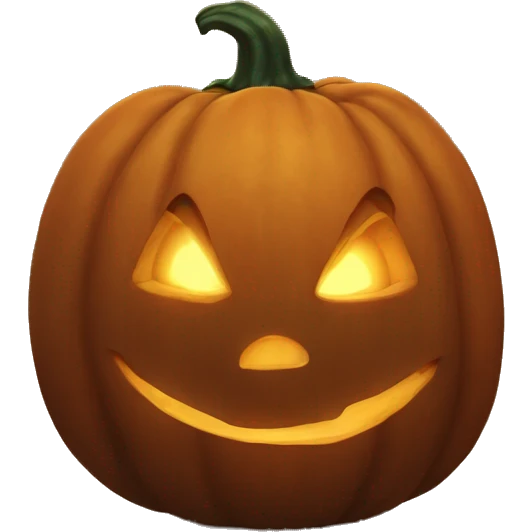 glowing Jack-o-lantern emoji