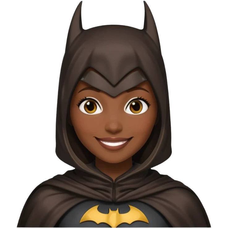 Batman mujer emoji