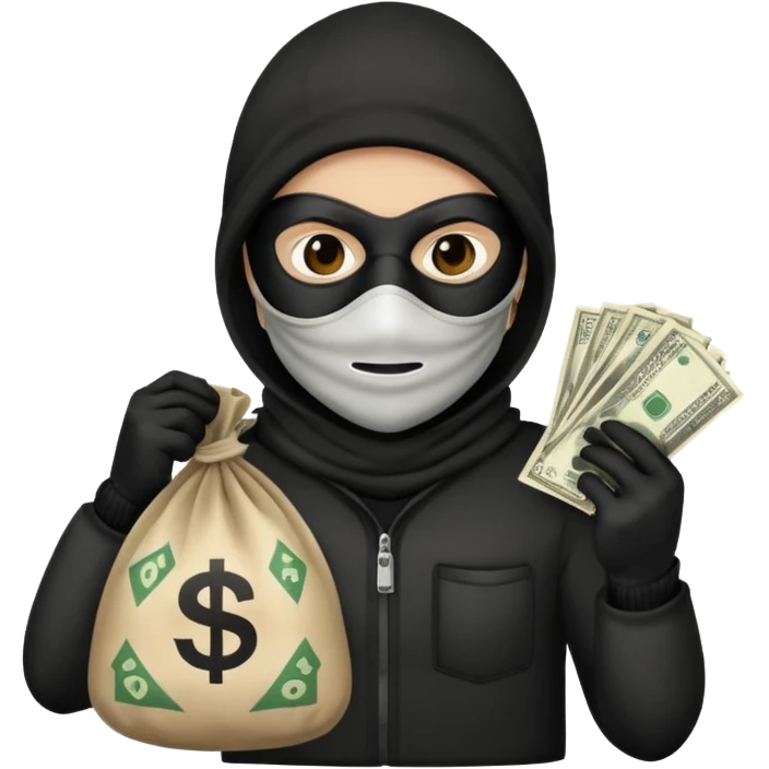 Robber  emoji