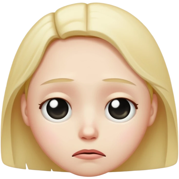 fake sad emoji