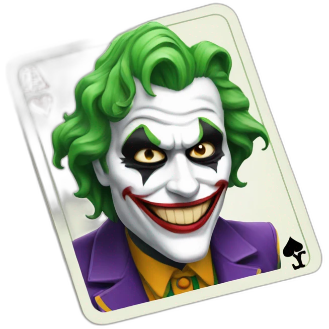 Joker card emoji