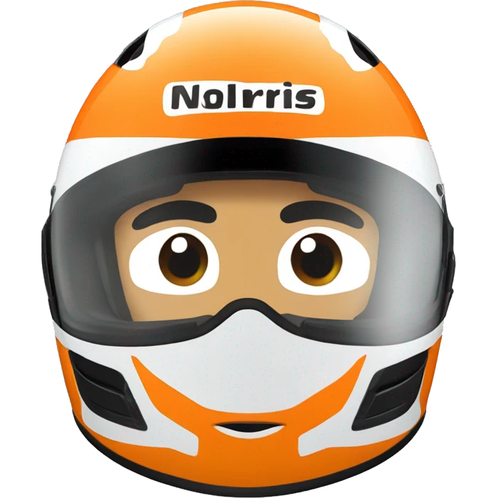 Lando norris mclaren helmet emoji
