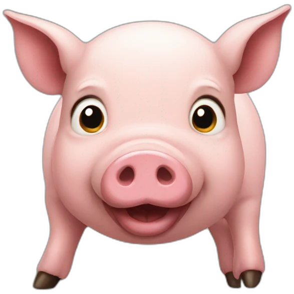 no pig emoji