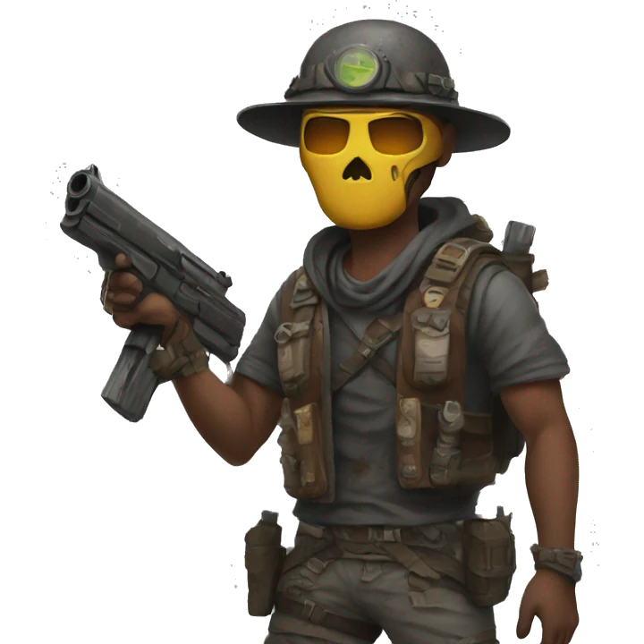 post apocalyptic raider emoji