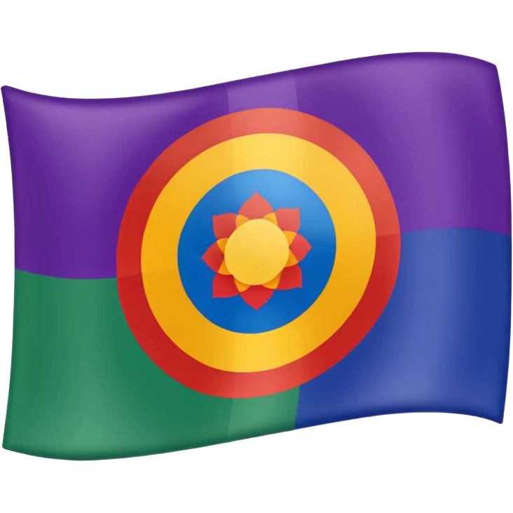 7 chakra color flag emoji