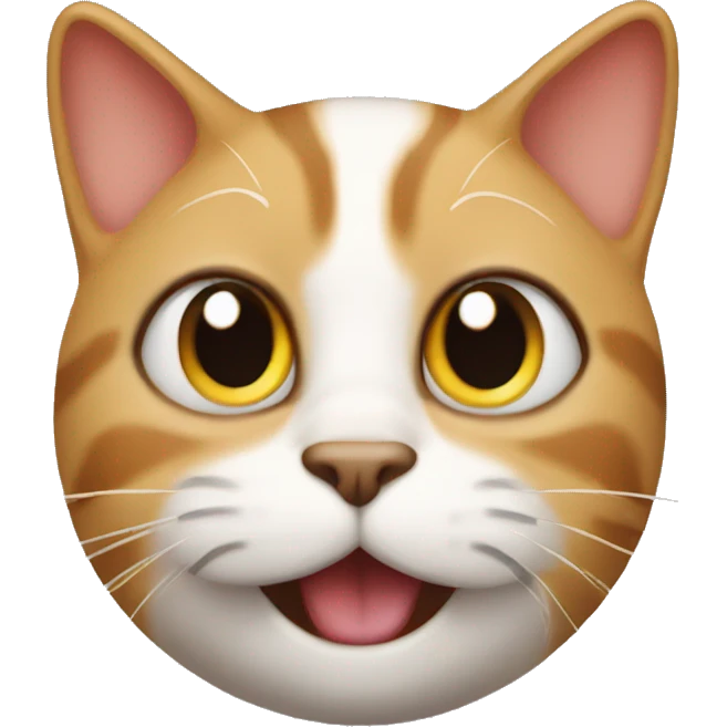 Silly cat emoji