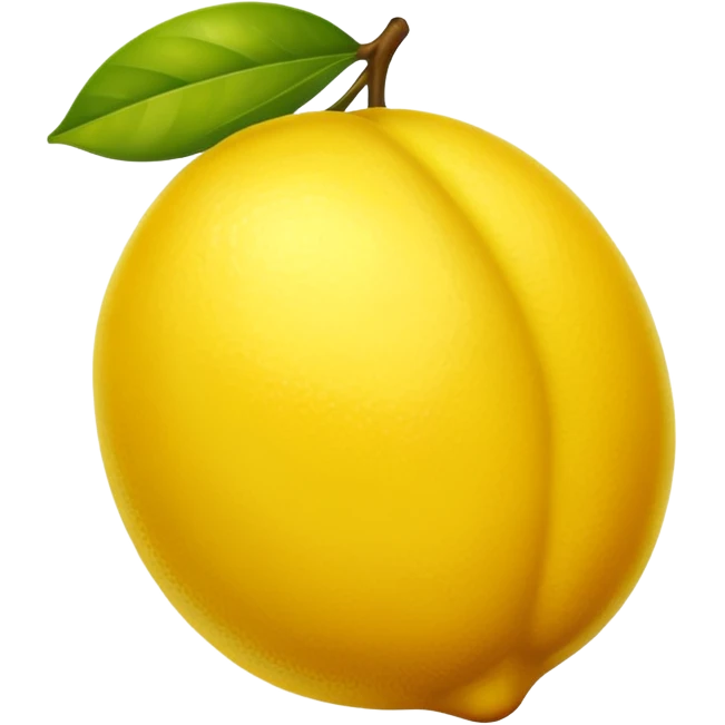 Lemon emoji