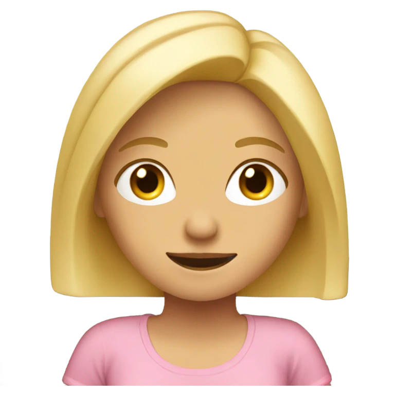 blonde girl sitting on couch emoji