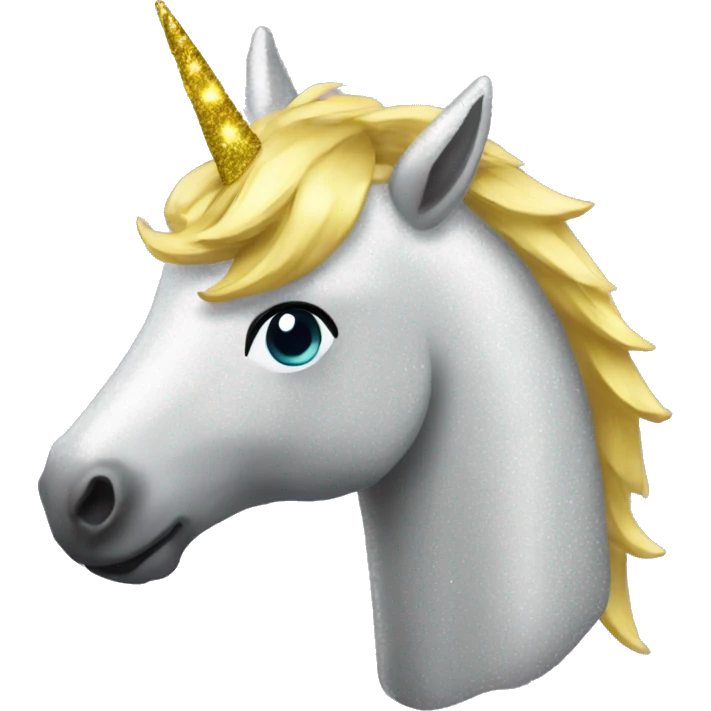 Licorne paillettes  emoji