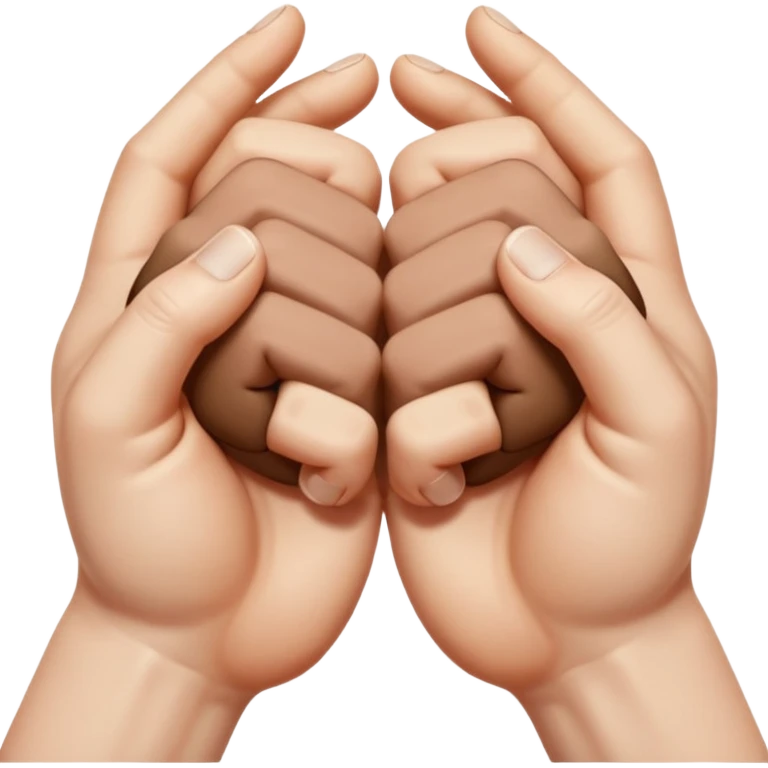 two hands gesturing a strangling motion with no person included  emoji