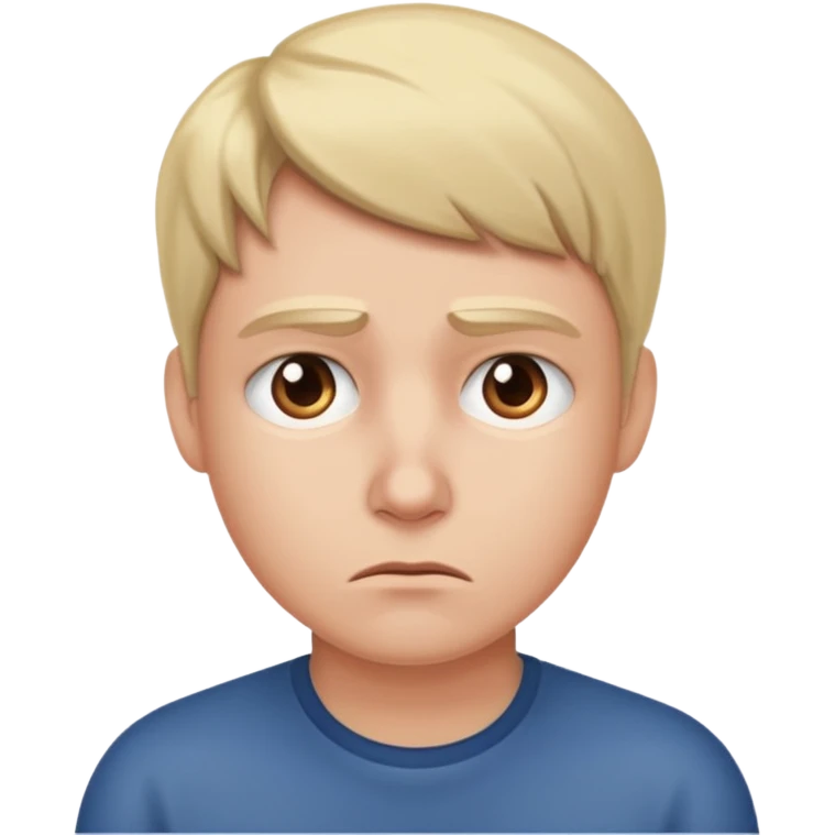 Worried look side eyeing emoji