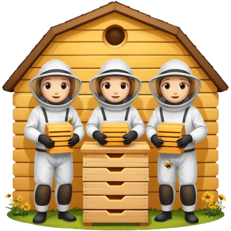 bee keepers emoji