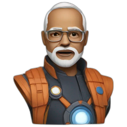 Modi join marvel emoji