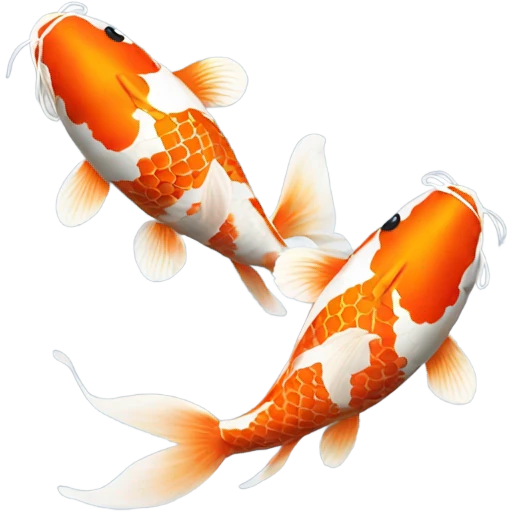 2 Koi fish emoji