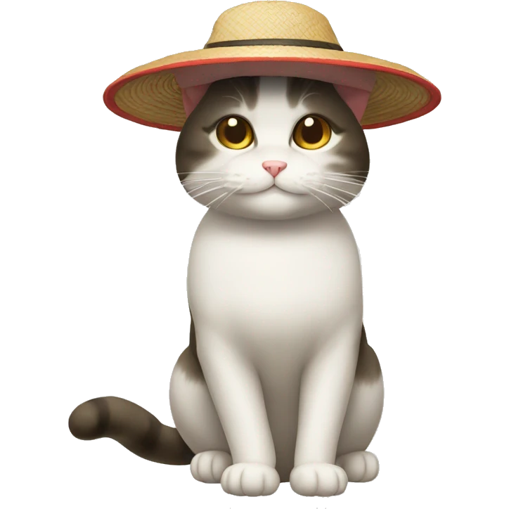 japan hat cat emoji