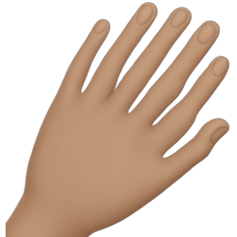 hand stack emoji