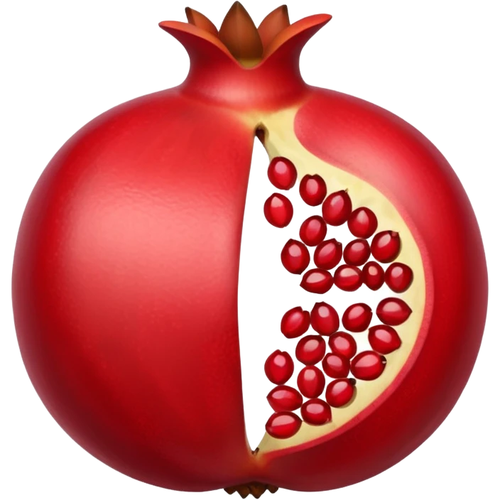 pomegranate with seeds emoji