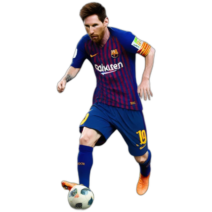 Messi peur emoji