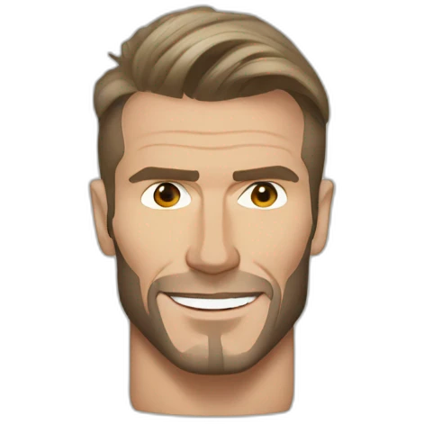 David beckham emoji