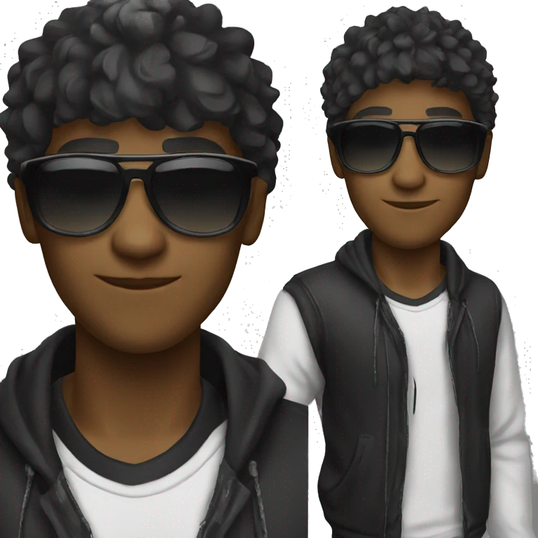 DJ chauve emoji