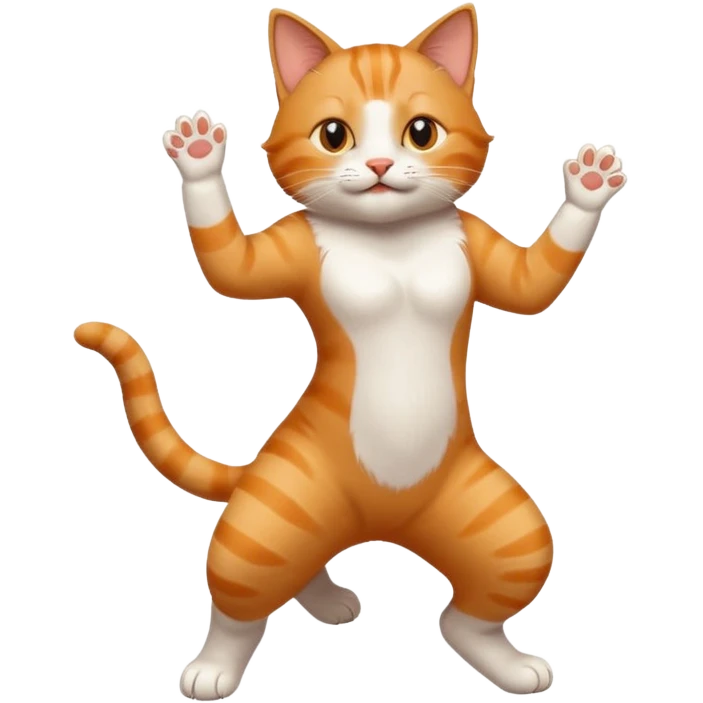 Dancing cat emoji