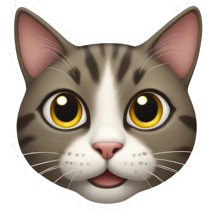 Silly cat emoji