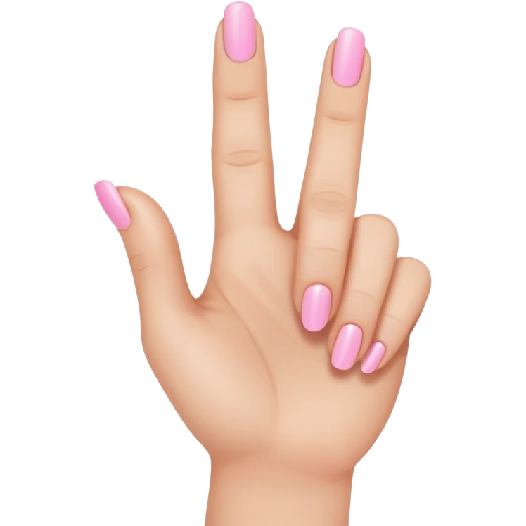 finger saying no emoji