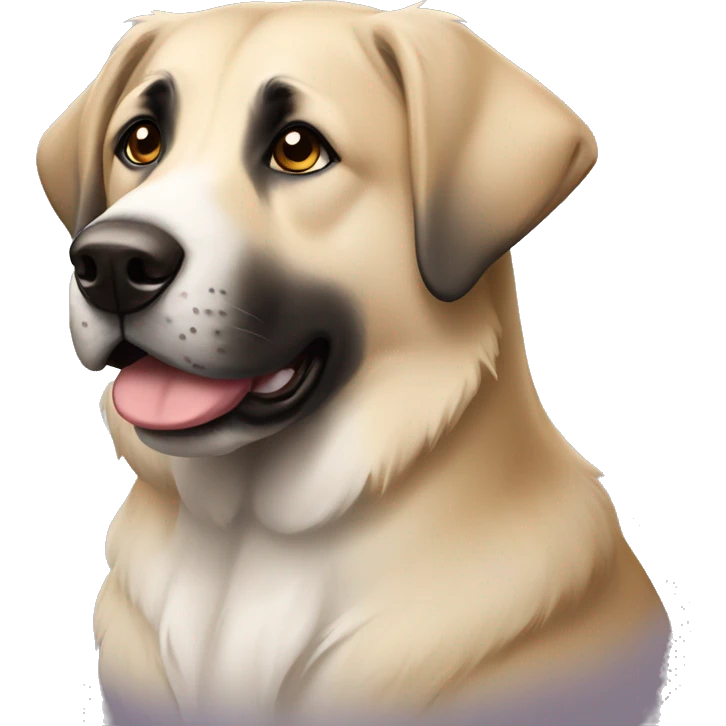 Princess Anatolian Shepherd emoji