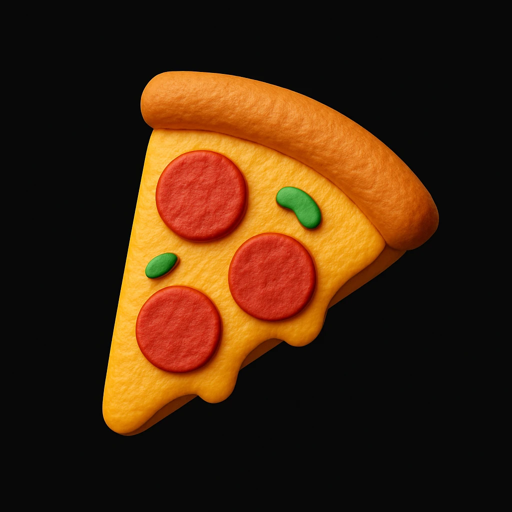 slice of pizza emoji