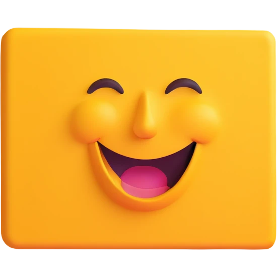 wall of jokes, a 3D emoji style scene showing a wall covered with various humorous illustrations and jokes emoji