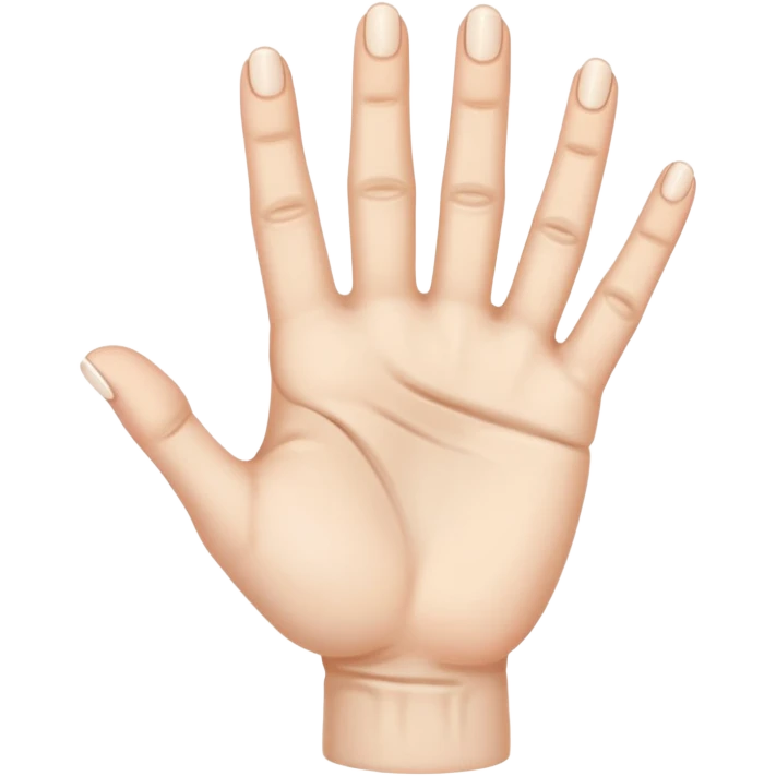 hand with 6 fingers emoji