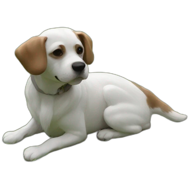 Chat sur chien emoji