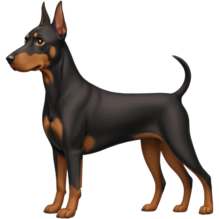 Dobermann european uncropped emoji