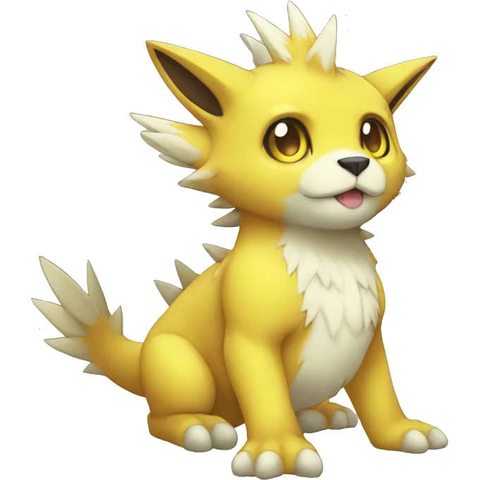 cute cool Digimon-Fakemon-animal full body emoji