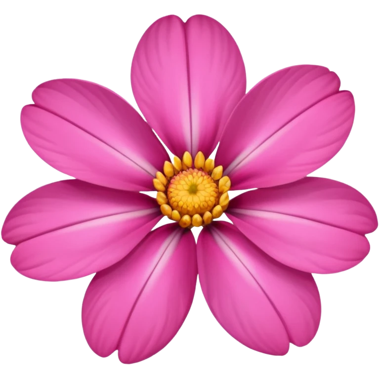 Pink realistic flower sort type close up  emoji