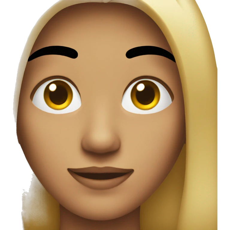 Face zoomed in emoji