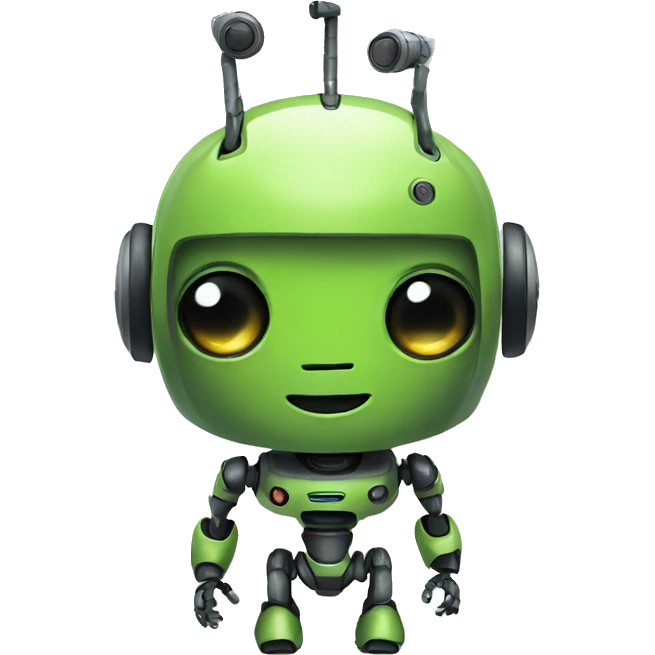 cute robot emoji