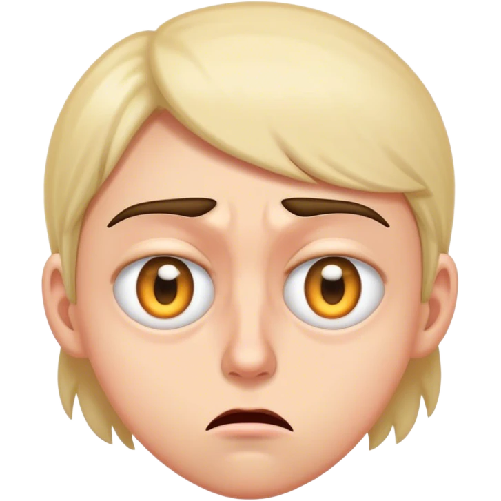 irritated eye twitch emoji