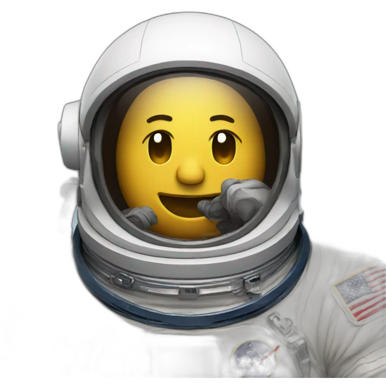 drunk astronaut emoji