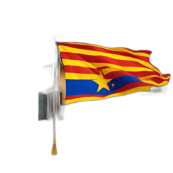 Bandera Estelada catalana emoji