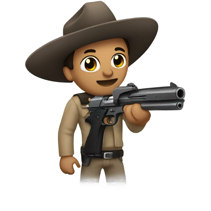 Mexican with gun  emoji
