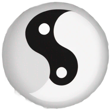 yin yang emoji