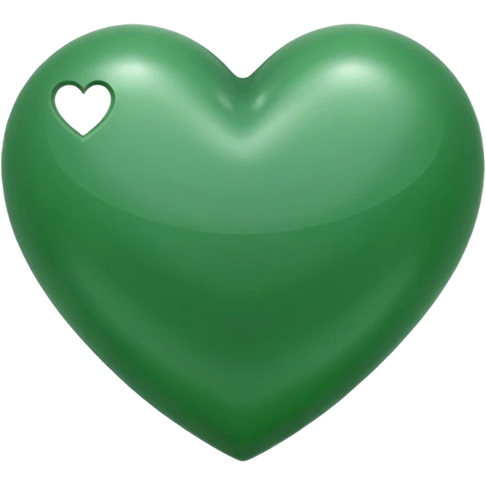 Cœur vert emoji