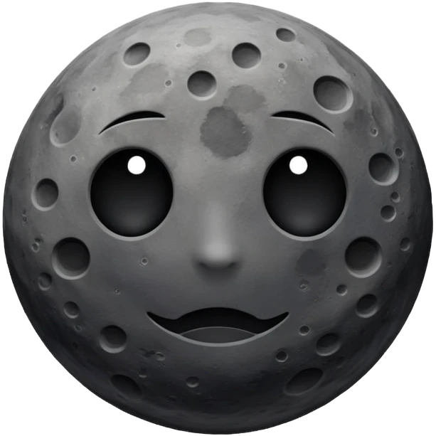 old black moon emoji